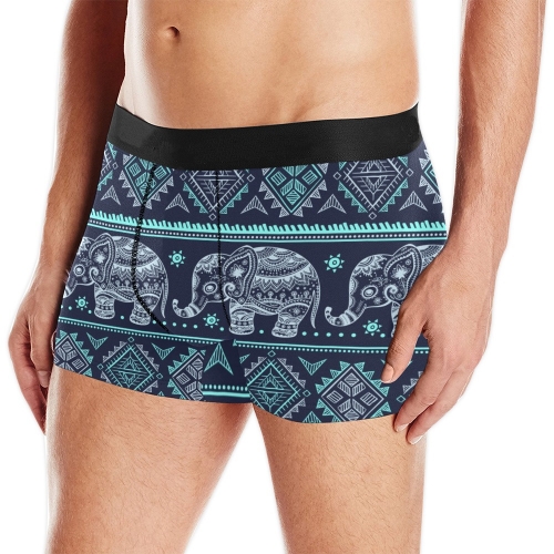 Men's All Over Print Boxer Briefs(ModelL10)(Made in Queen)