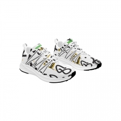 Women's Reflective Webbing Running Shoes (Model 10091)
